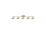 Hubble 5 Ceiling Lamp Long Brushed Brass - Globen Lighting