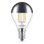 Izzó LED 4W Filament Top-Mirrored Crown (397lm) E14 - Philips