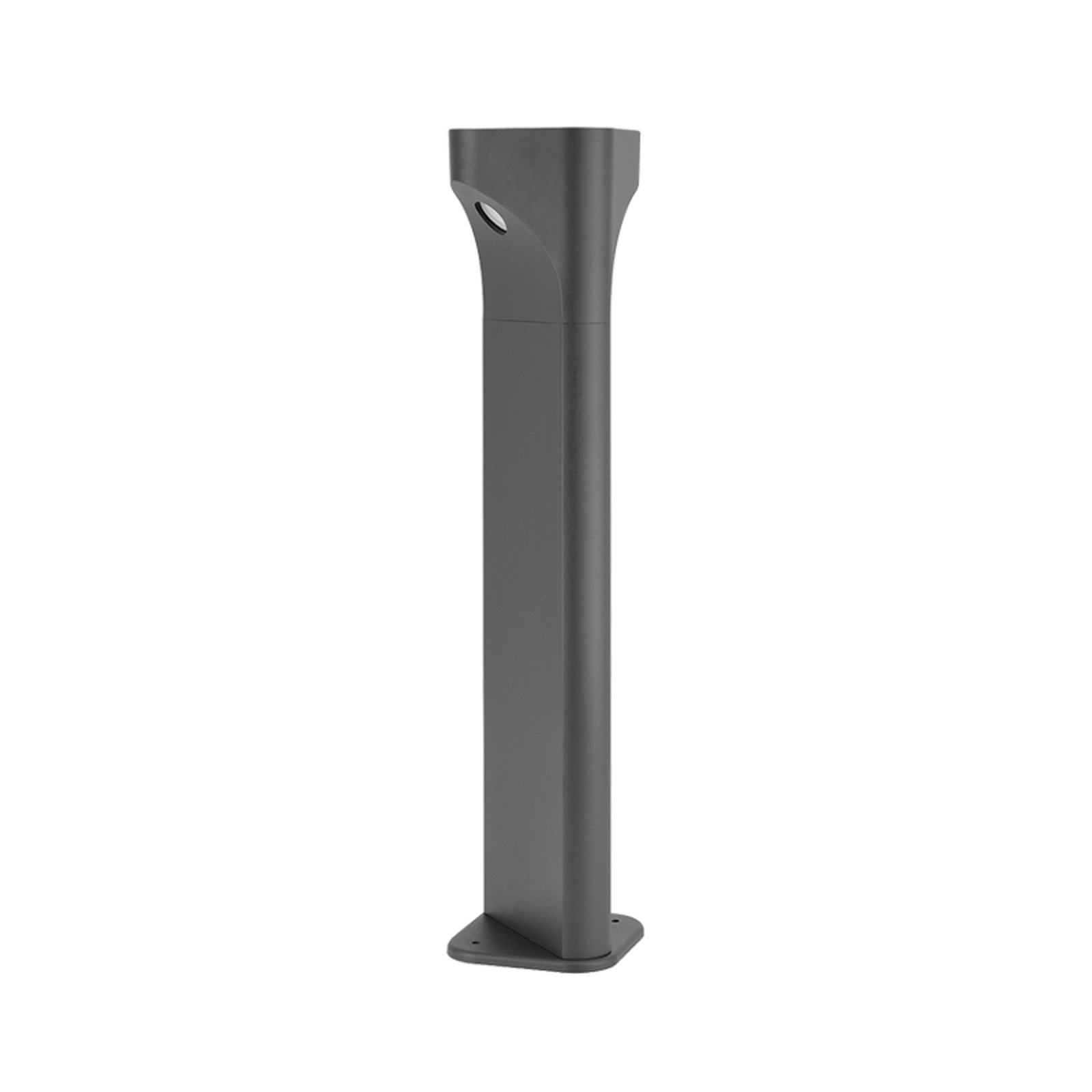 LED path light E356, graphite-coloured, aluminium, height 50 cm