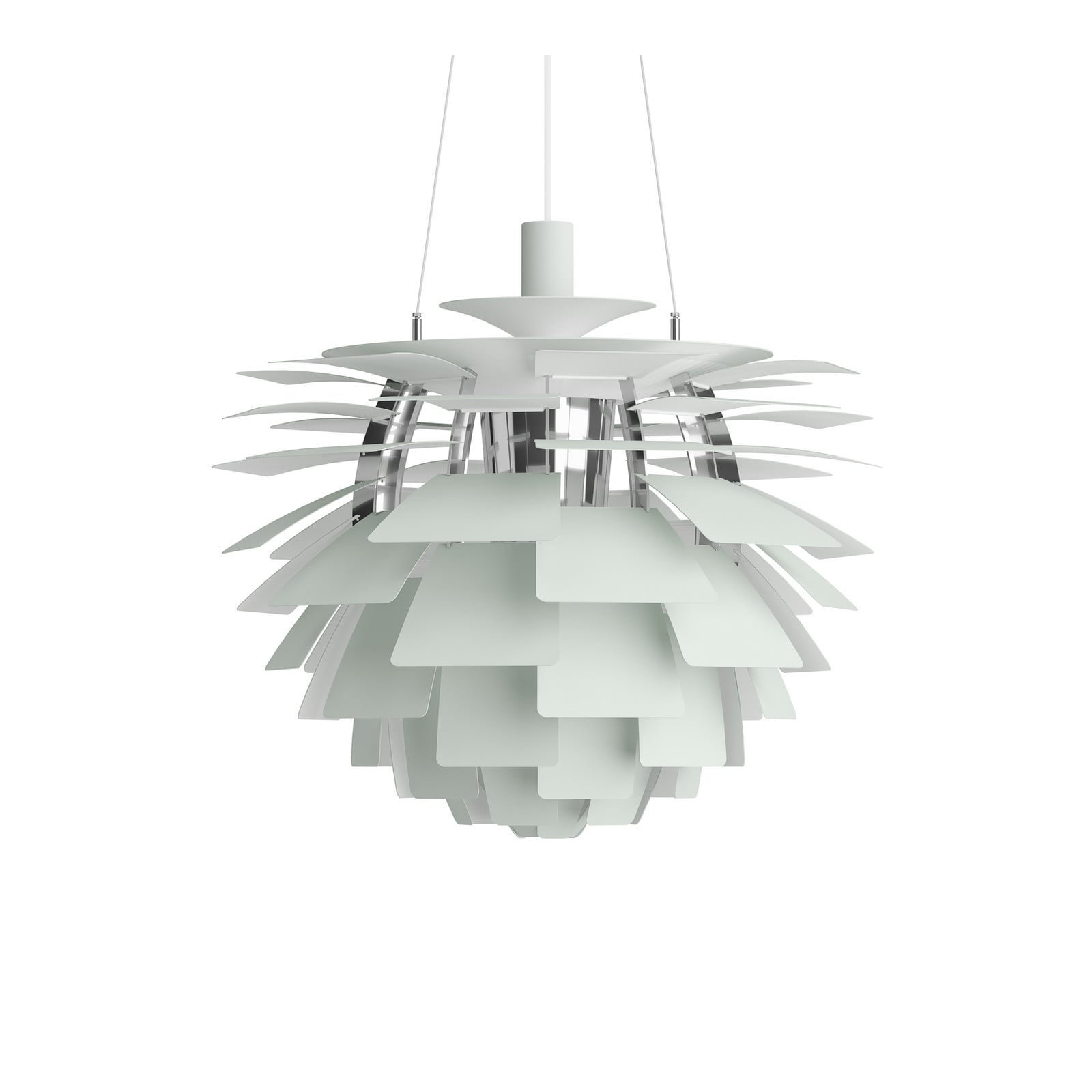 PH Artichoke Pendel grøn/krom 60 cm Louis Poulsen - Stue - Moderne - Metal - Med én lyskilde