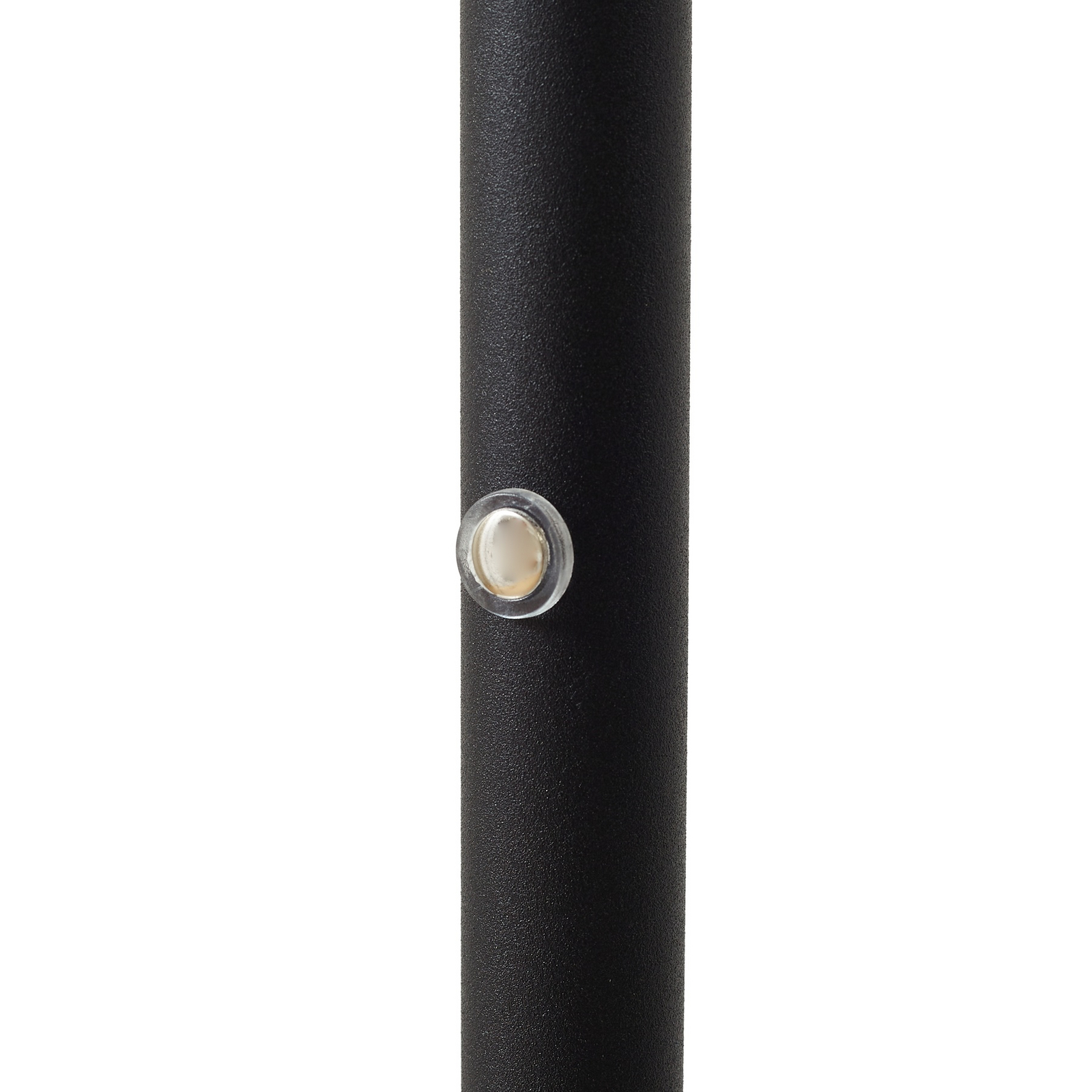 Lindby LED-akku-lattiavalaisin Elvyn, musta, säädettävä