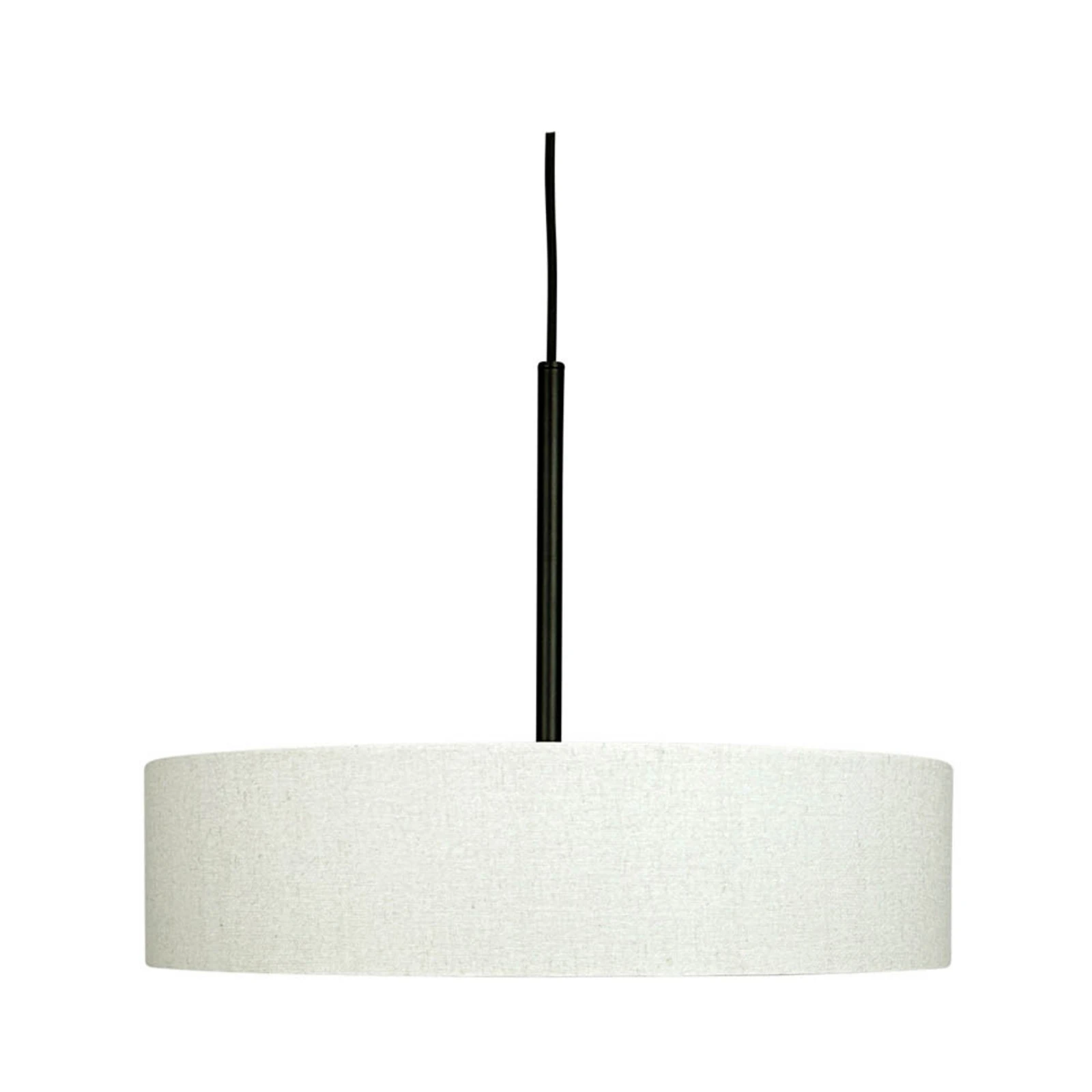 Suspension Dyberg Larsen Calix, hauteur 12 cm, blanc naturel