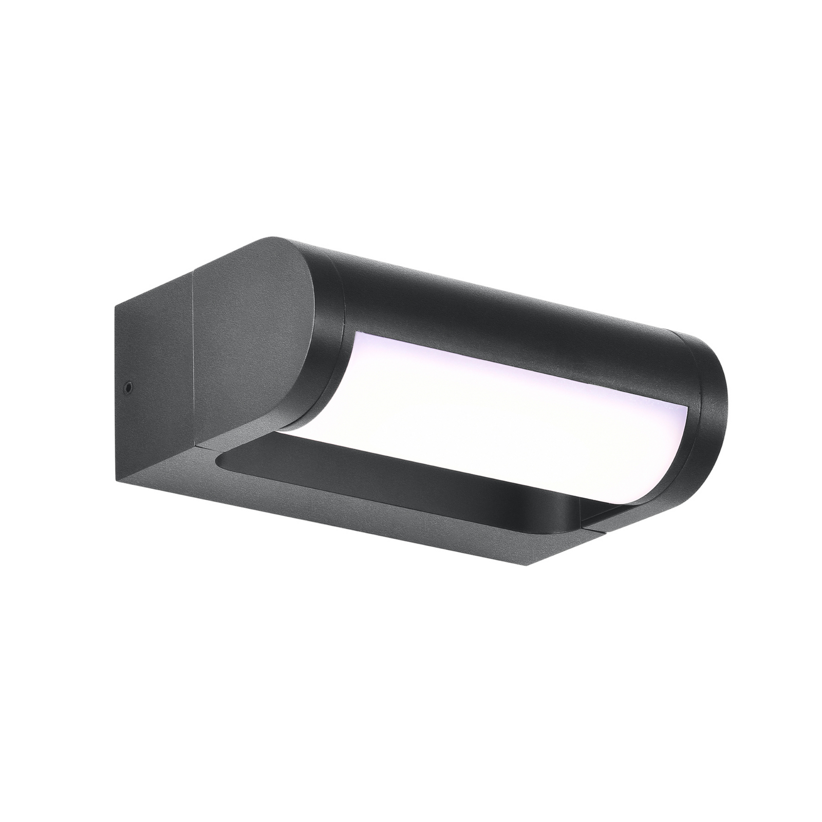 LED-Außenwandleuchte CMD 9052, Breite 18 cm, anthrazit, IP65