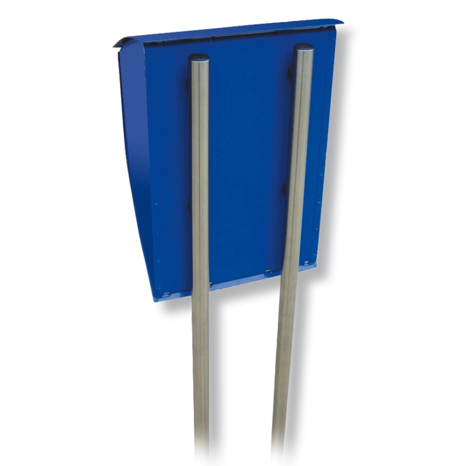 Letter box stand Universal 150, stainless steel