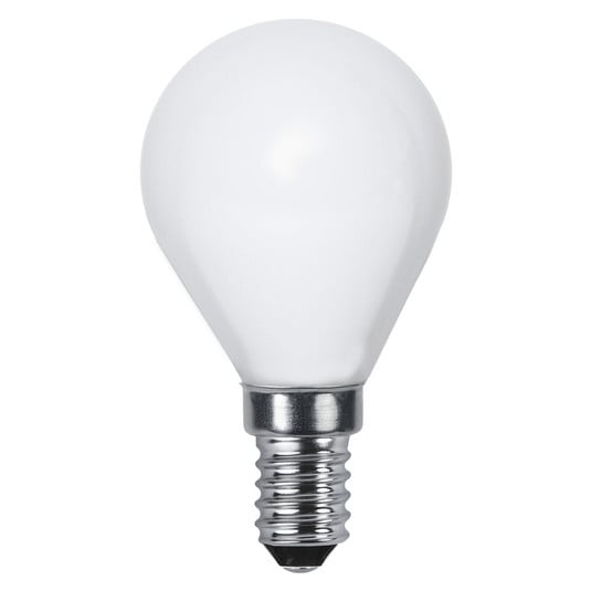 LED-dråbepære E14 2.700 K, opal, Ra90 4,7 W