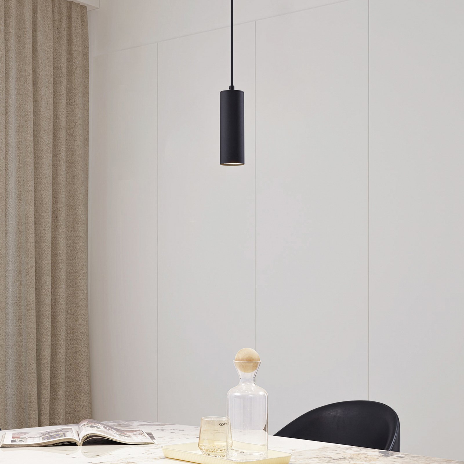 Joffrey Lampada a Sospensione Black - Lindby