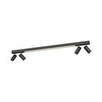 Lines Spot LED-Deckenlampe, 120 cm, graphite - PURE