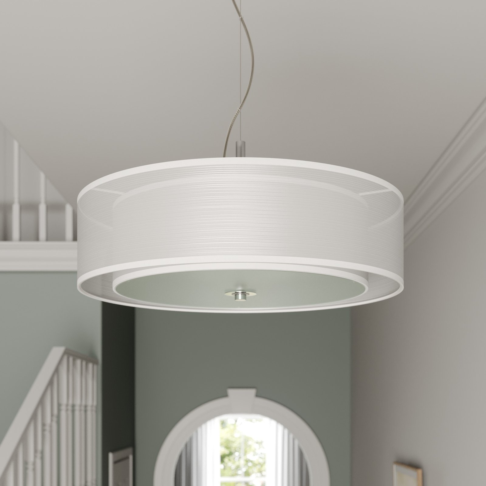 Pikka LED Lampada a Sospensione Ø50 White - Lindby