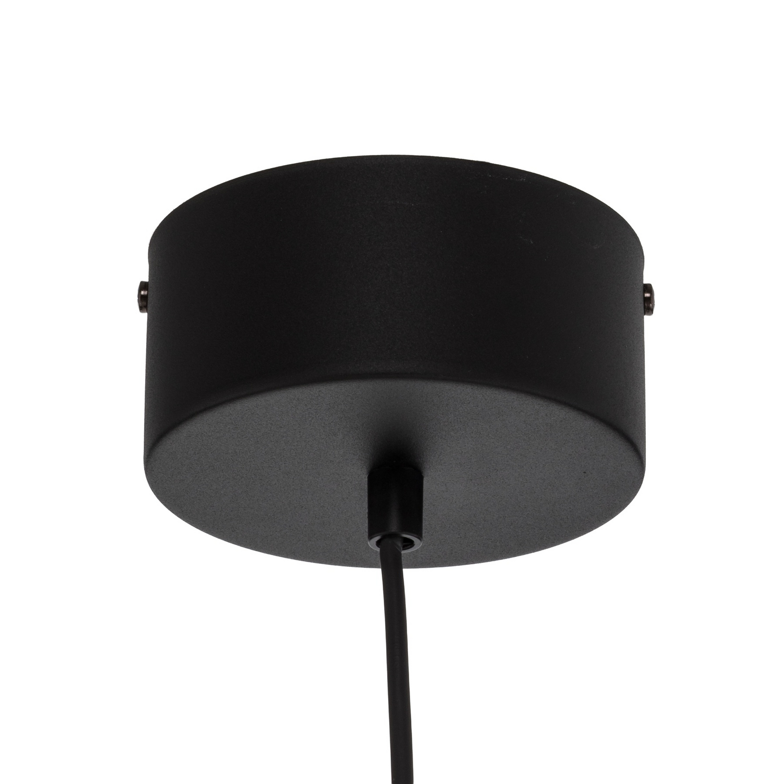 Závěsné světlo Funda, černé, Ø 30 cm, 1 žárovka, kov/sklo Závěsné světlo Funda, černé, Ø 30 cm, 1 žárovka, kov/sklo