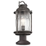 Rustic Ashland Bay pillar light