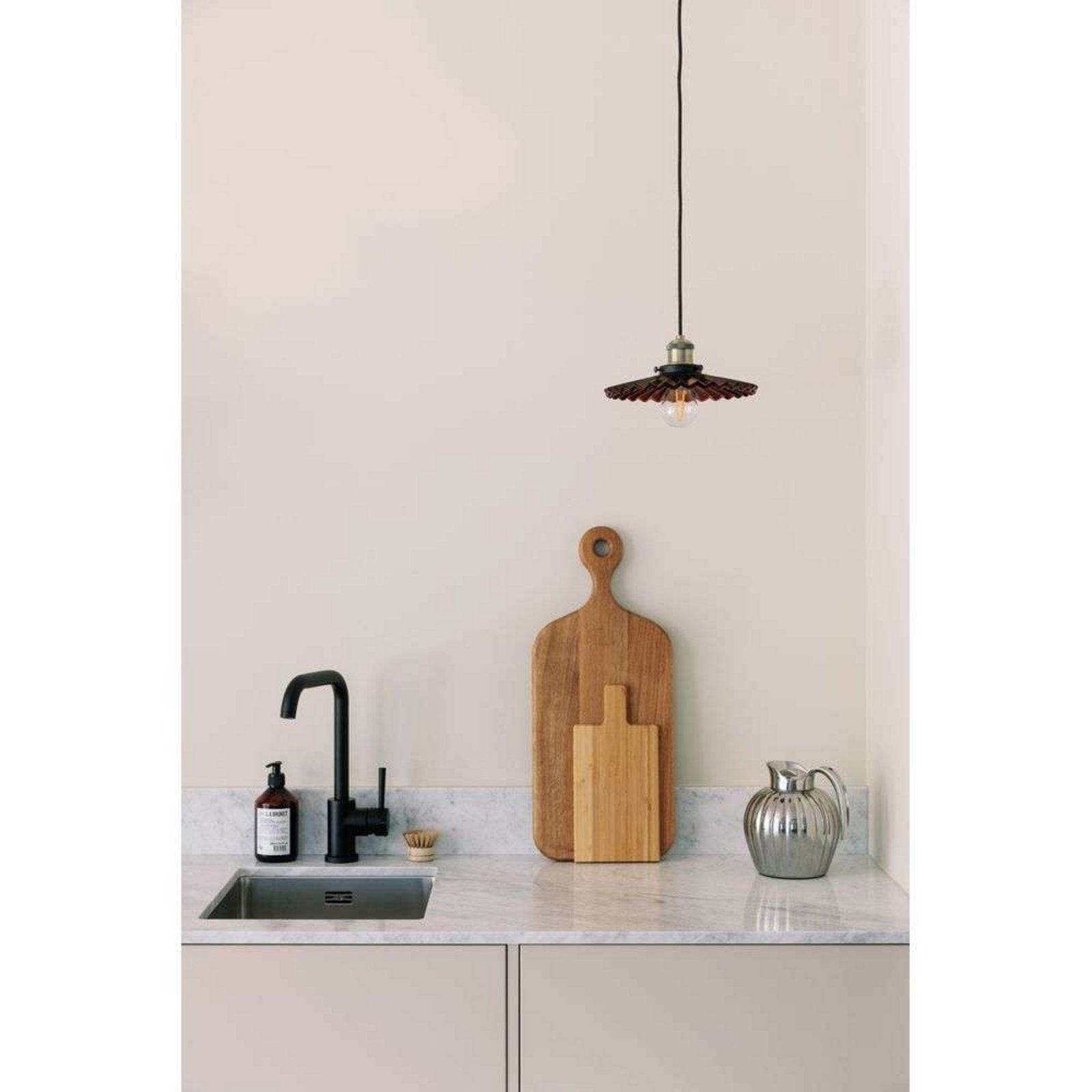 Cobbler 25 Pendelleuchte Burgundy - Globen Lighting