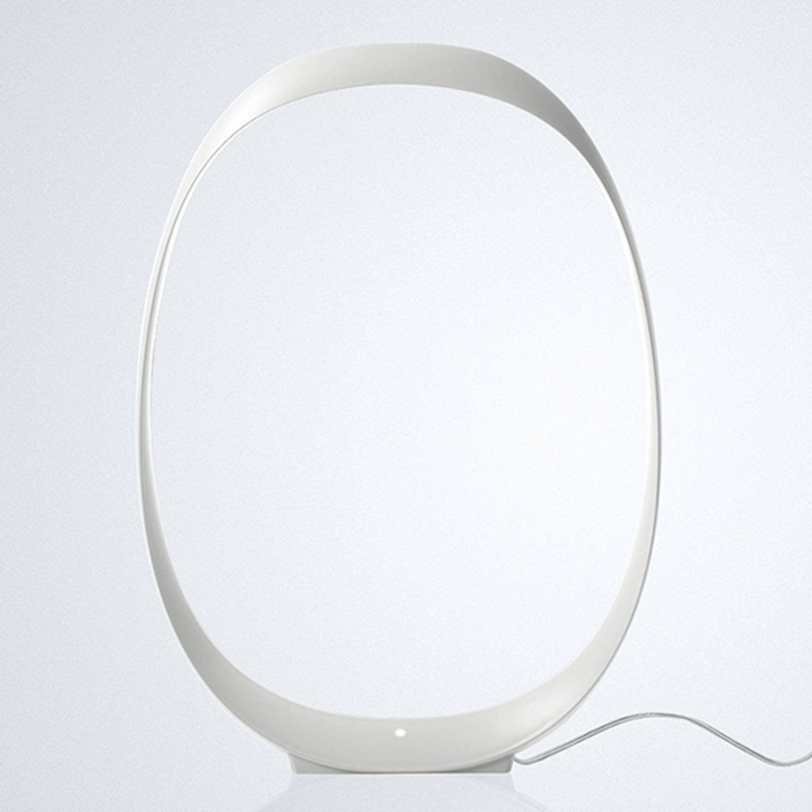 FOSCARINI Foscarini Anisha grande LED table lamp, 46 cm, for Living / Dining Room, injection moulded ABS, 4.5 W, energy efficiency: A+, L: 33 cm, W: 5 cm, H: 46 cm
