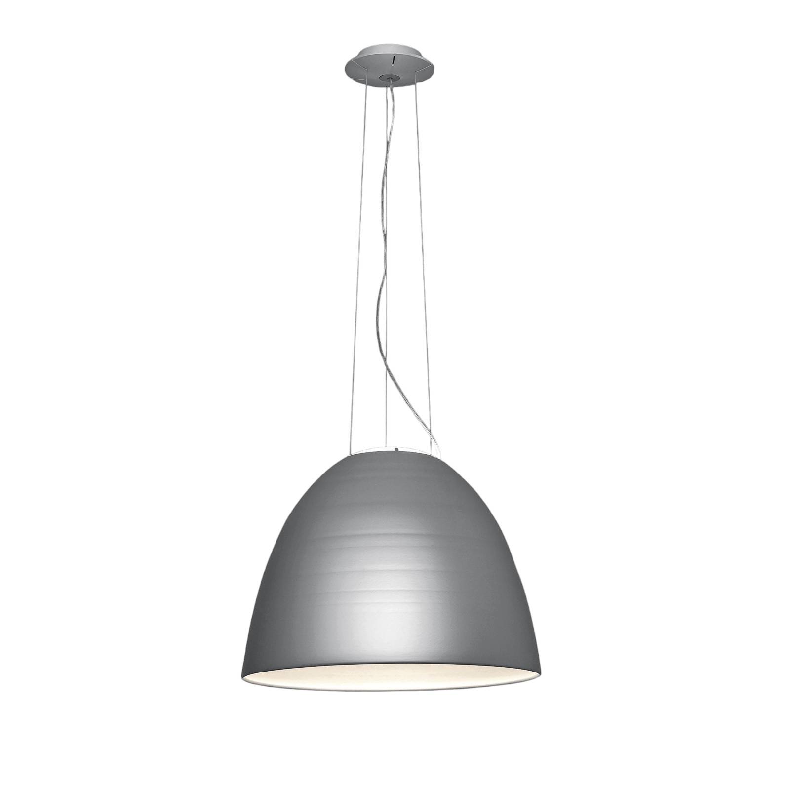 Artemide Nur App LED-Hängeleuchte metallgrau