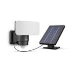 Philips LED-Solar-Außenstrahler Tylus, schwarz 5.000K Sensor