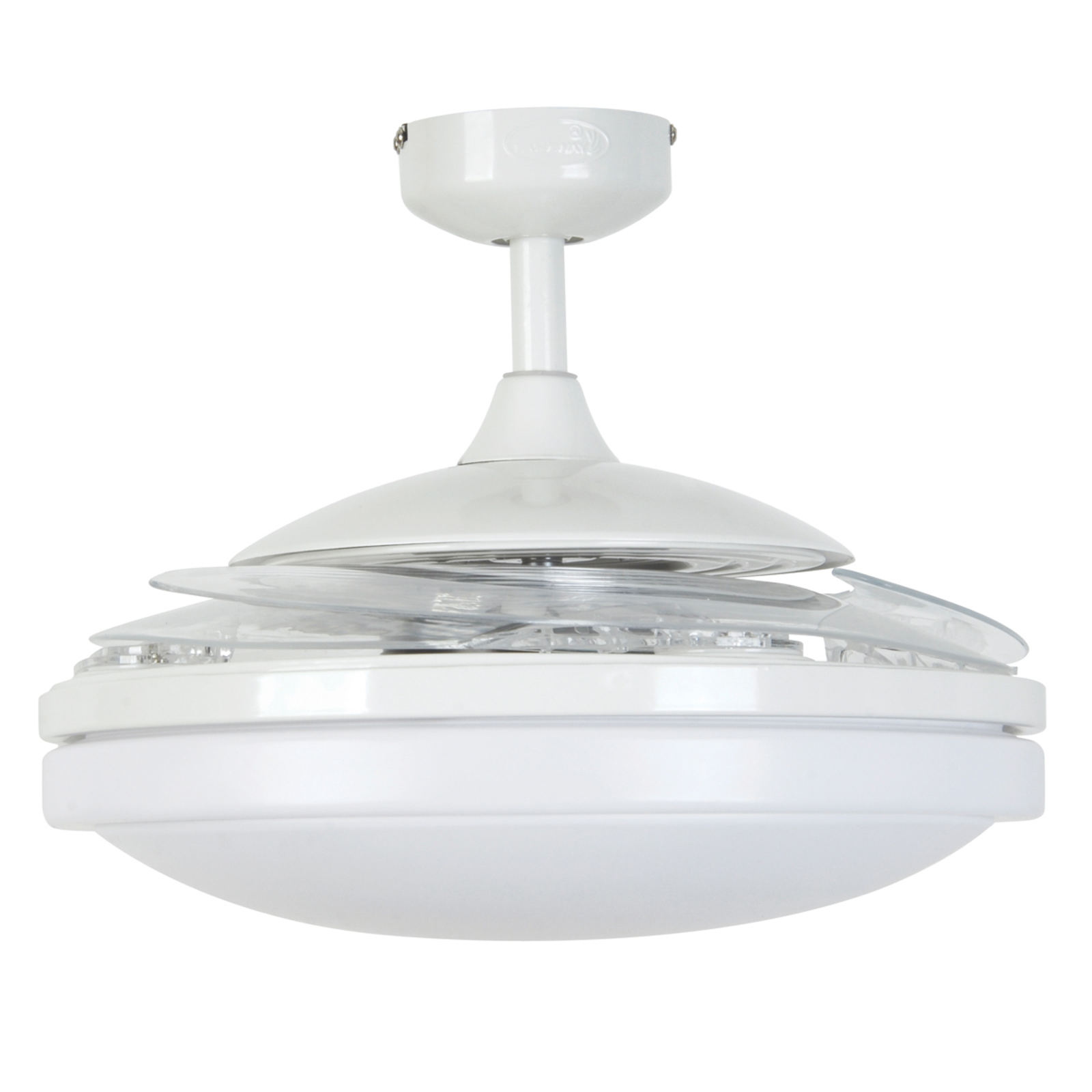 Beacon ventilador de techo Fanaway Evo 2 con luz, blanco, silencioso