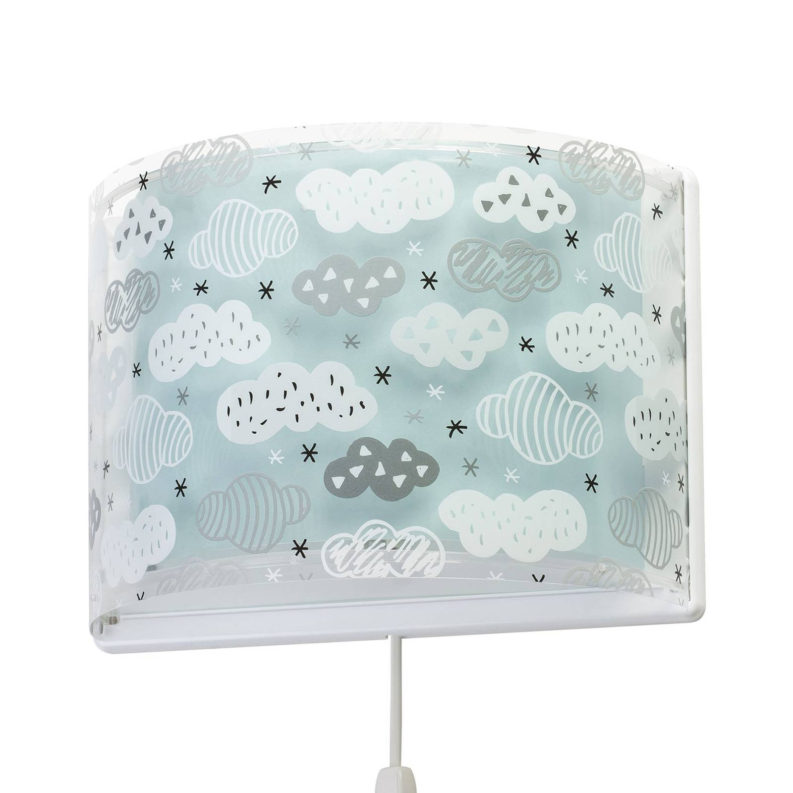 Lampa ścienna dziecięca Clouds niebieska