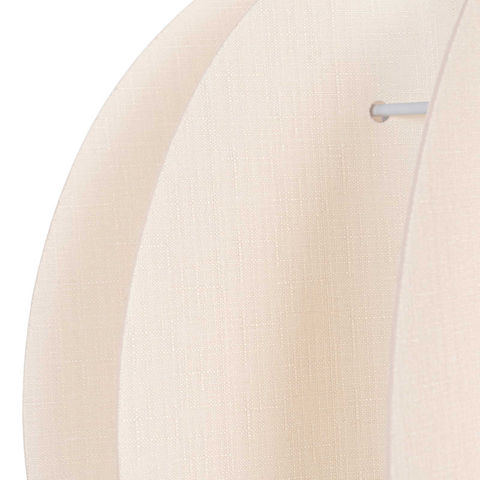 Winslow hengelampe, E27, Ø 35 cm, kremhvit, plast – Lindby Winslow hengelampe, E27, Ø 35 cm, kremhvit, plast – Lindby