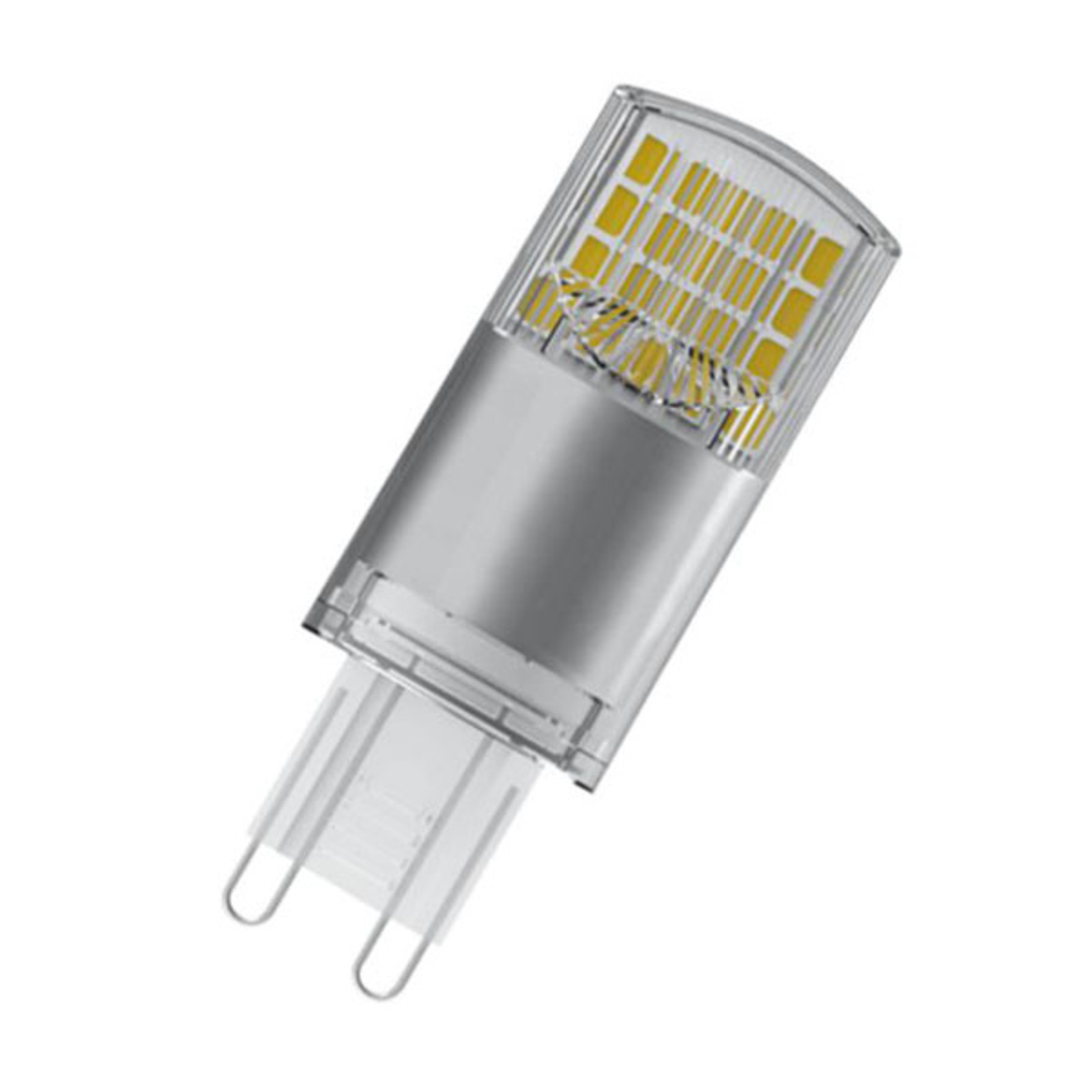 OSRAM LED-Stiftsockellampe G9 4,2W 2.700K klar 2er
