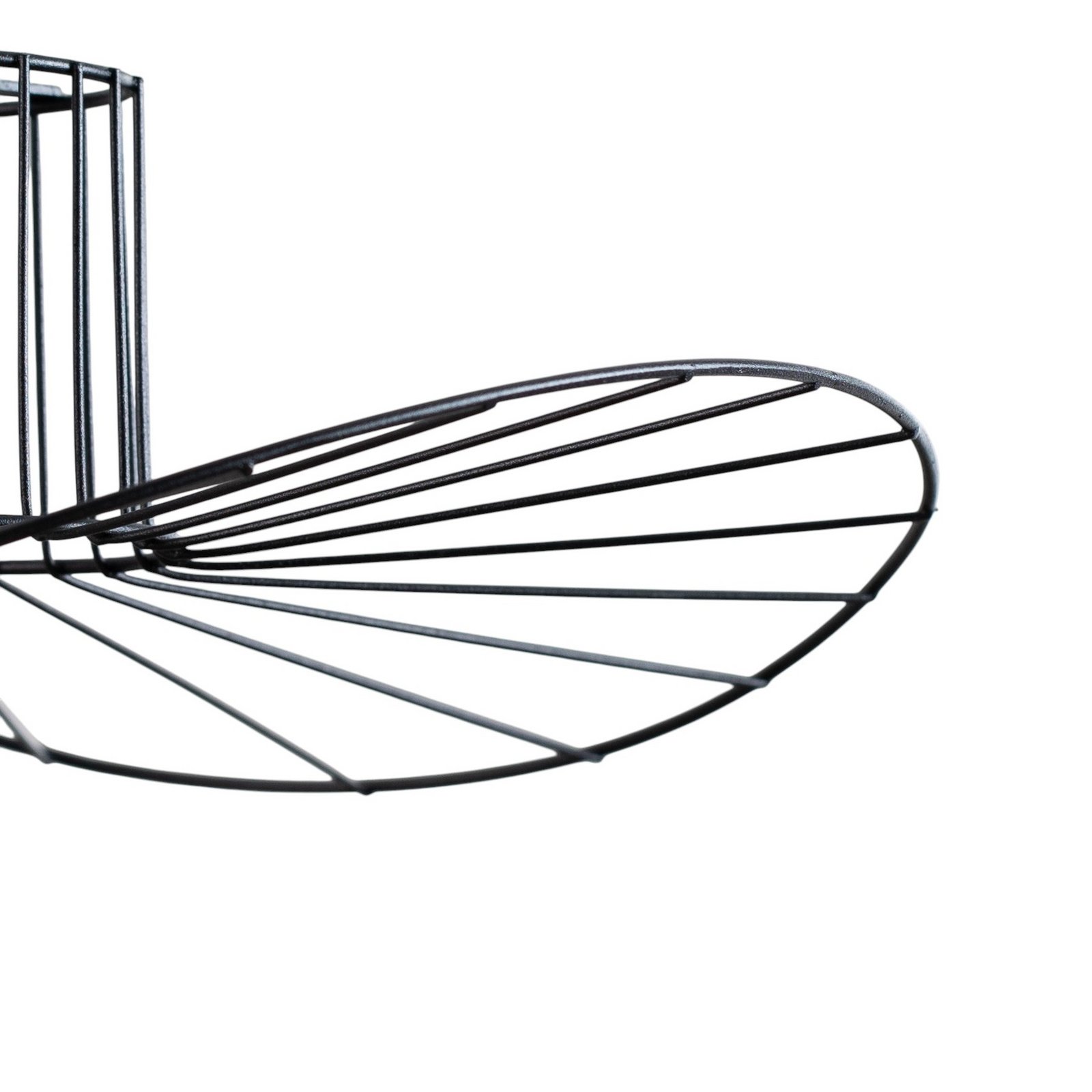 Suspension Tel, noir, Ø 50 cm, métal