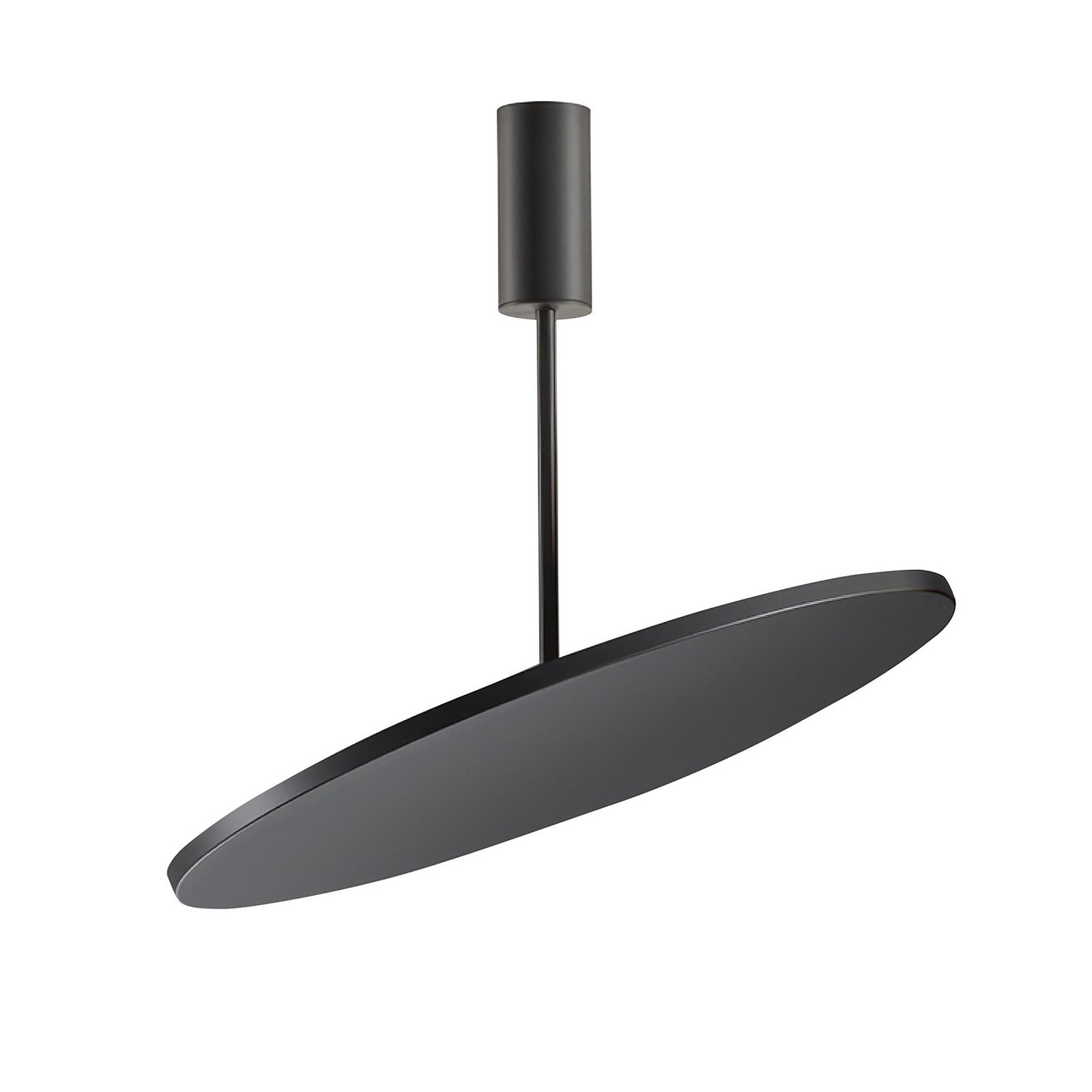 OLEV LED-Deckenlampe FLUENTIS schwarz Ø 54 cm Metall 2.700 K