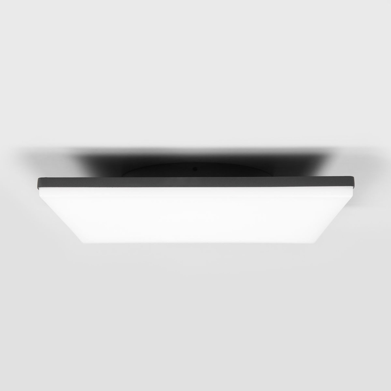 Henni Udendørs Lámpara de Techo w/Sensor Dark Grey/White - Lucande