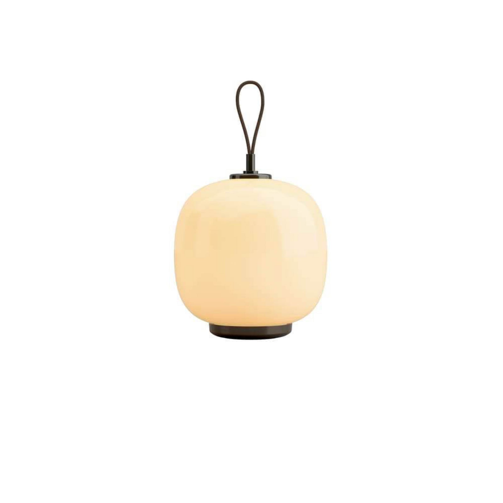 VL45 Radiohus Akku-Tischlampe, messing/gelb Louis Poulsen - Wohnzimmer - Glas