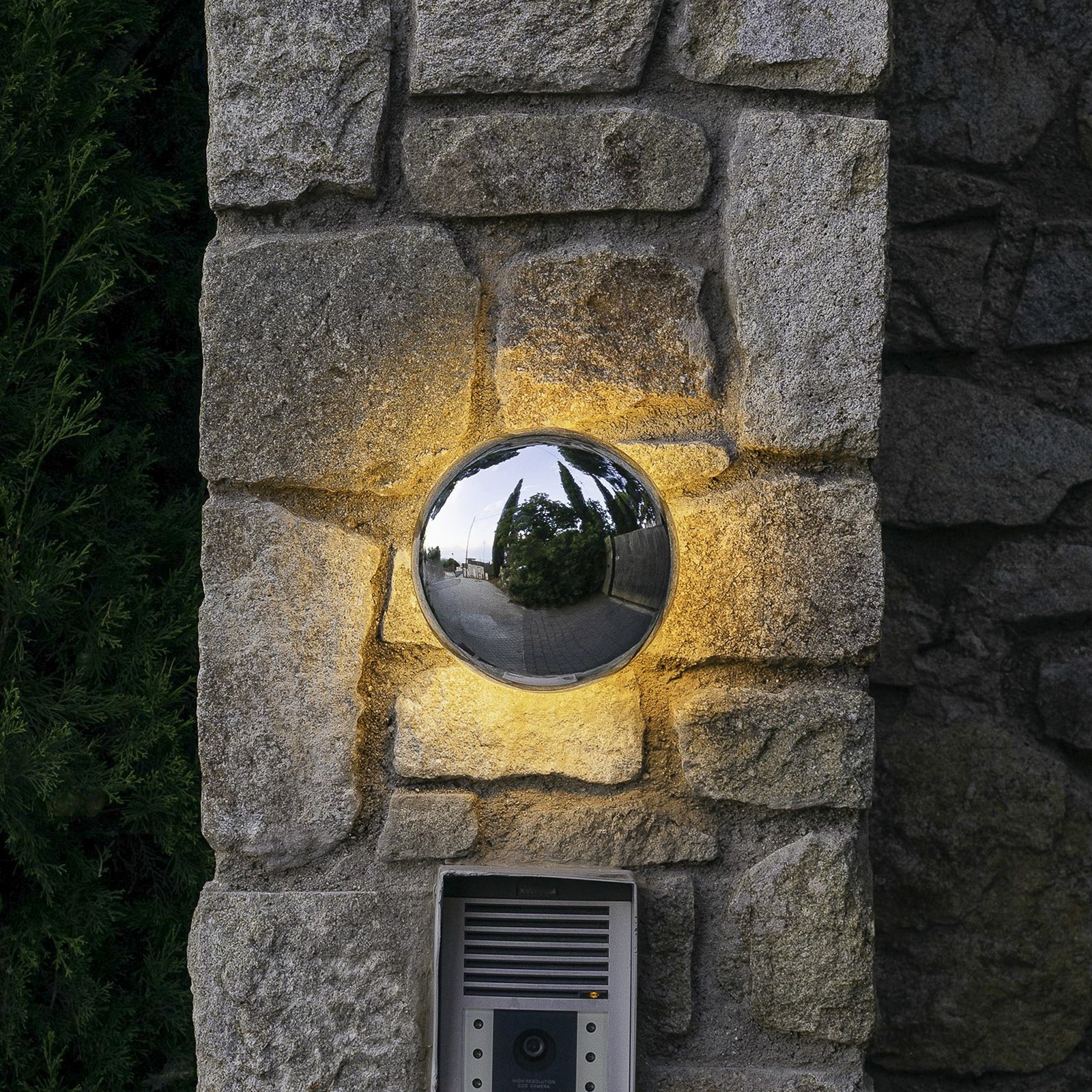 Babila 28 Outdoor Wall Lamp Steel - Marset
