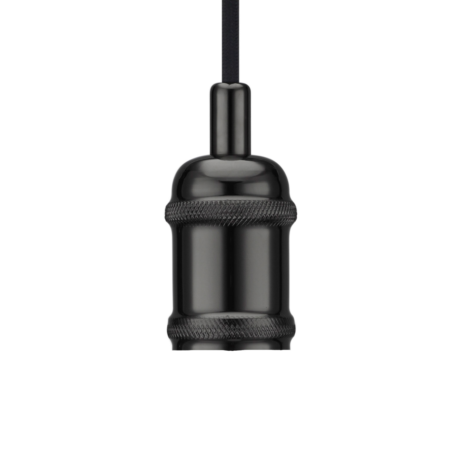 Avra – minimalistická závesná lampa v čiernej
