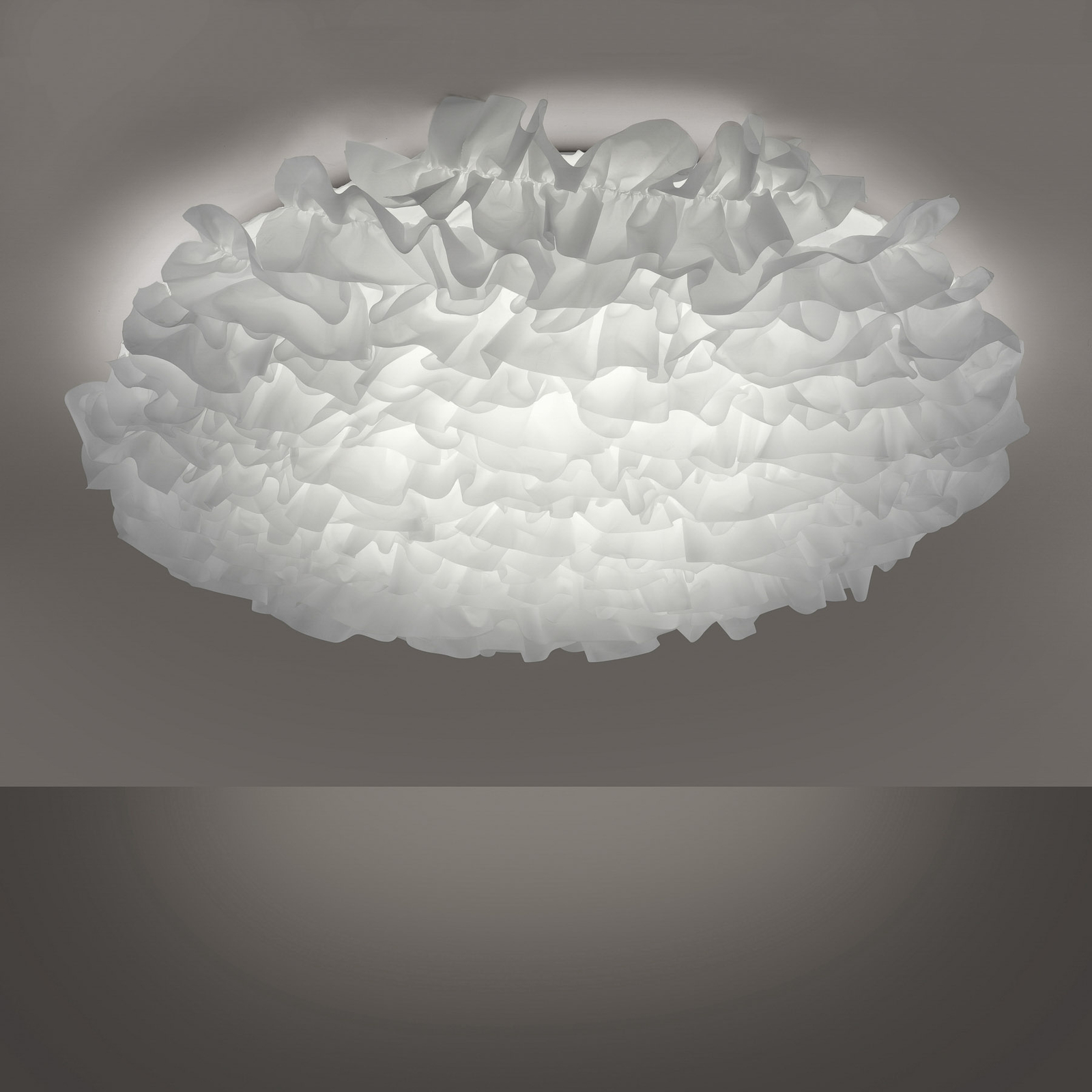 Xenia LED ceiling lamp, dimmable, Ø 75cm