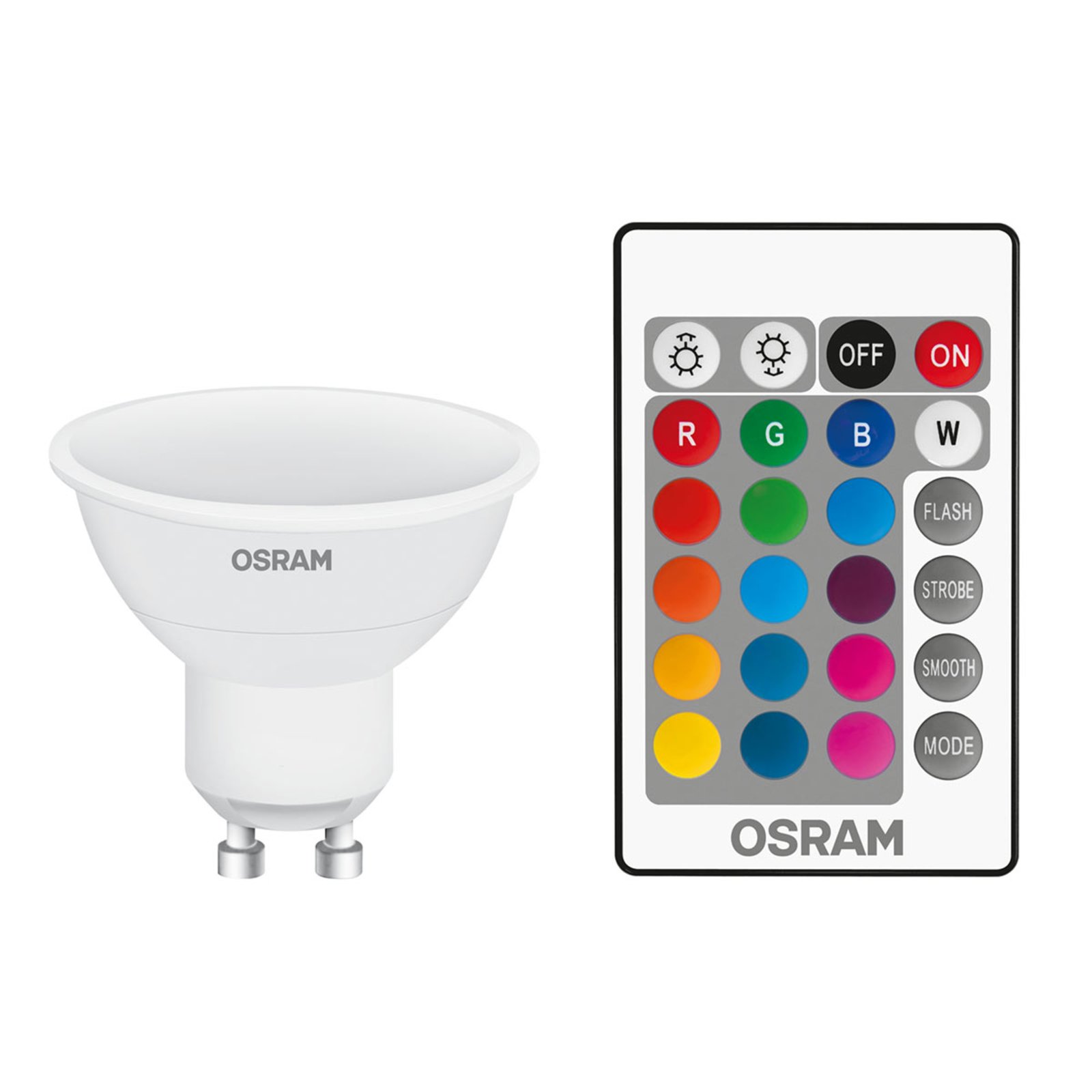 OSRAM LED bulb GU10 4 4.2 W Star+ remote control