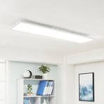 Arcchio Lysander LED-paneeli, CCT, 119cm 55W, valkoinen