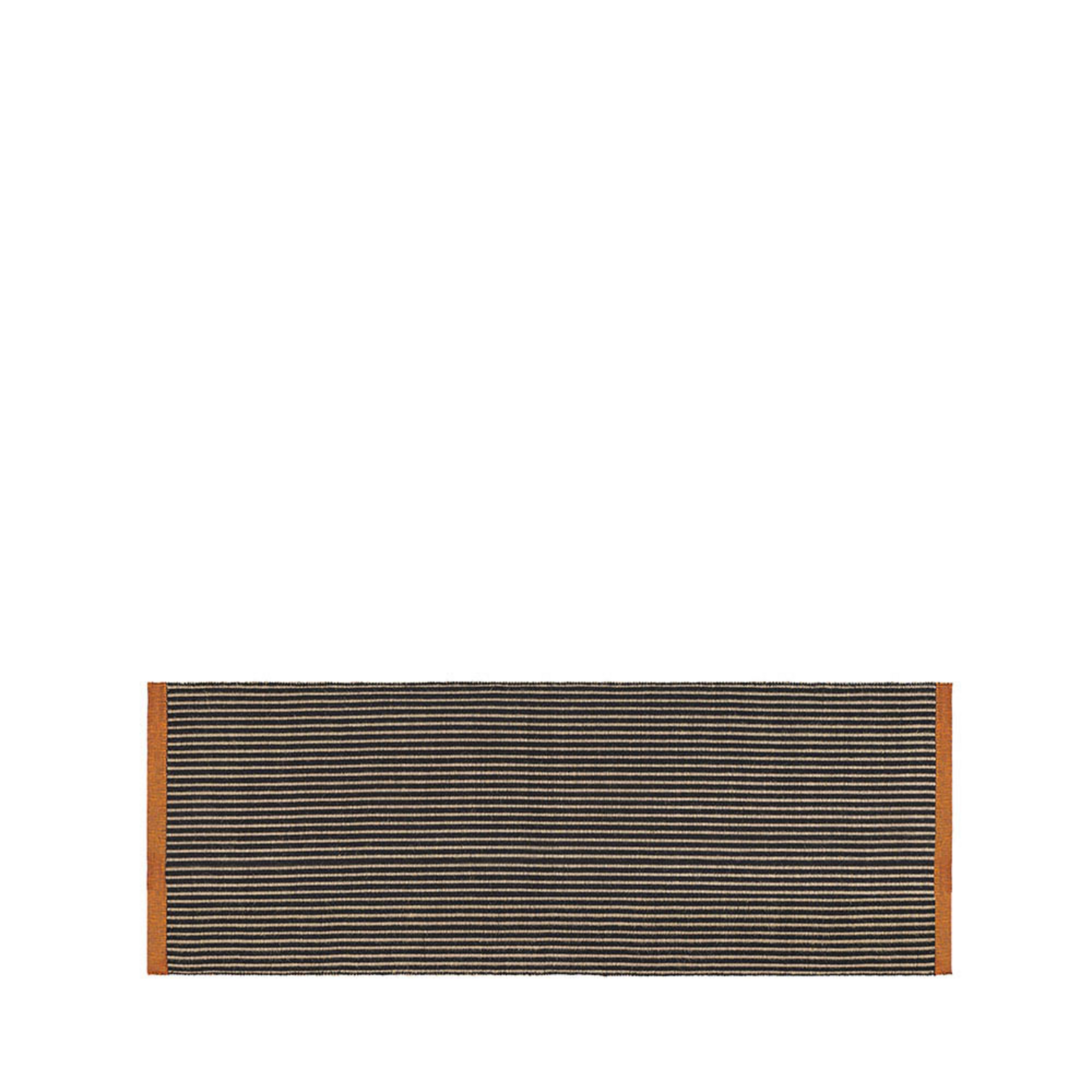 Line Gulvtæppe 70x250 Black - Tom Dixon