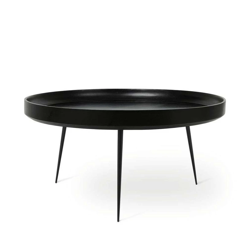 Mater – Bowl Table Extra Large Black Mango Wood