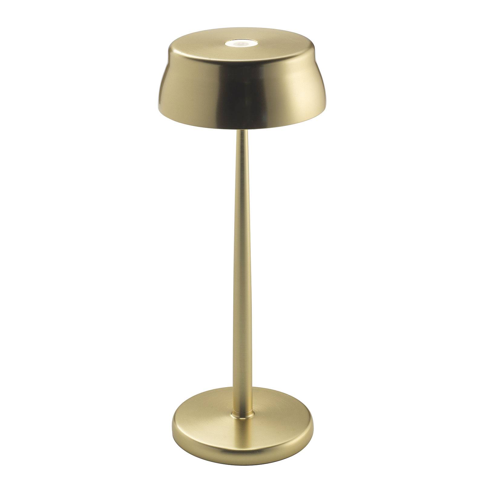 Zafferano LED stolní lampa Sister Light, stmívatelná, zlato
