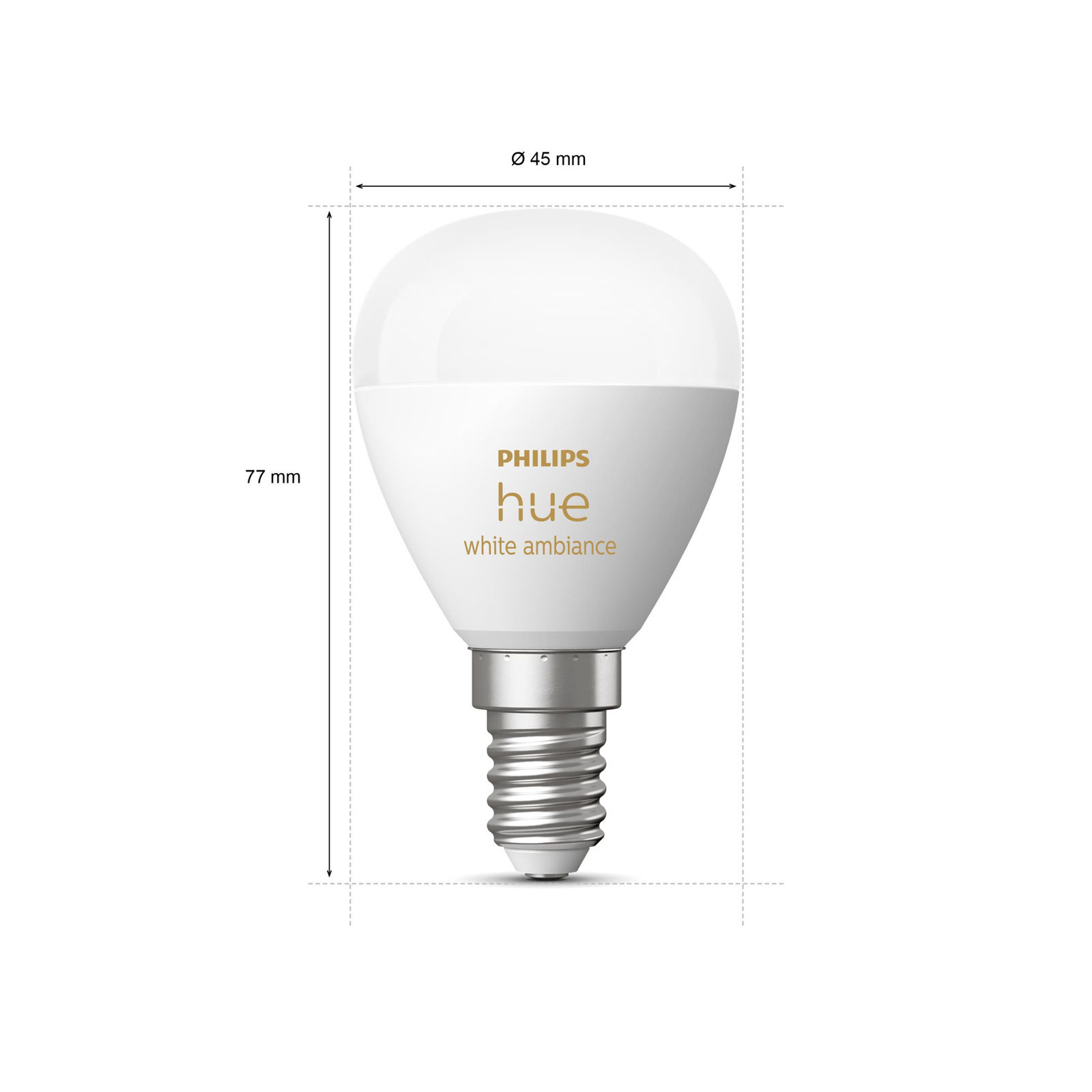 Philips Hue White Ambiance E14 5.1 W 470 lm 2-pack