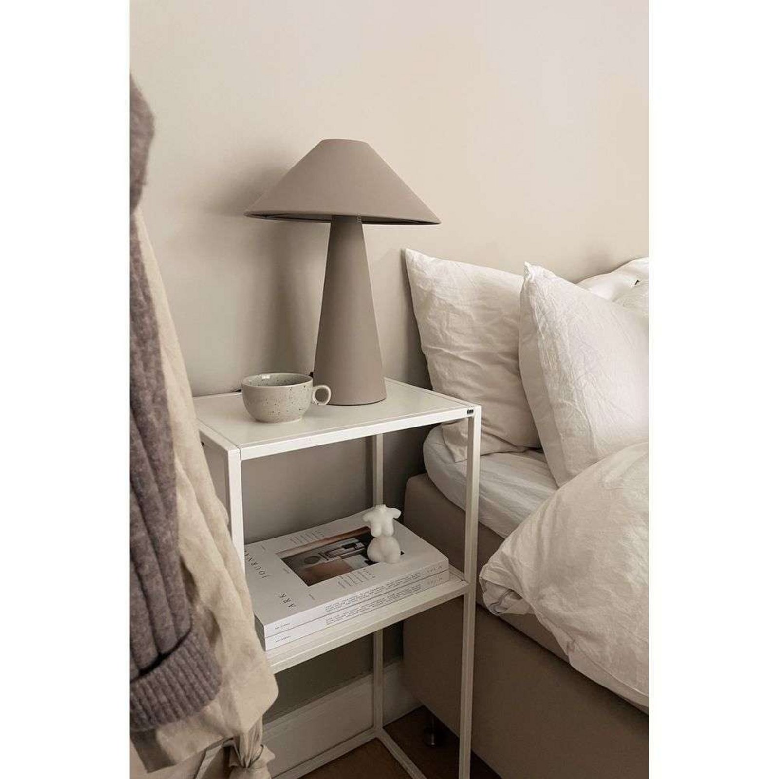 Cannes Table Lamp Grey - Globen Lighting