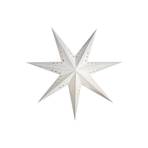 Кадифена хартиена звезда Sterntaler, Ø 75 cm, бяла