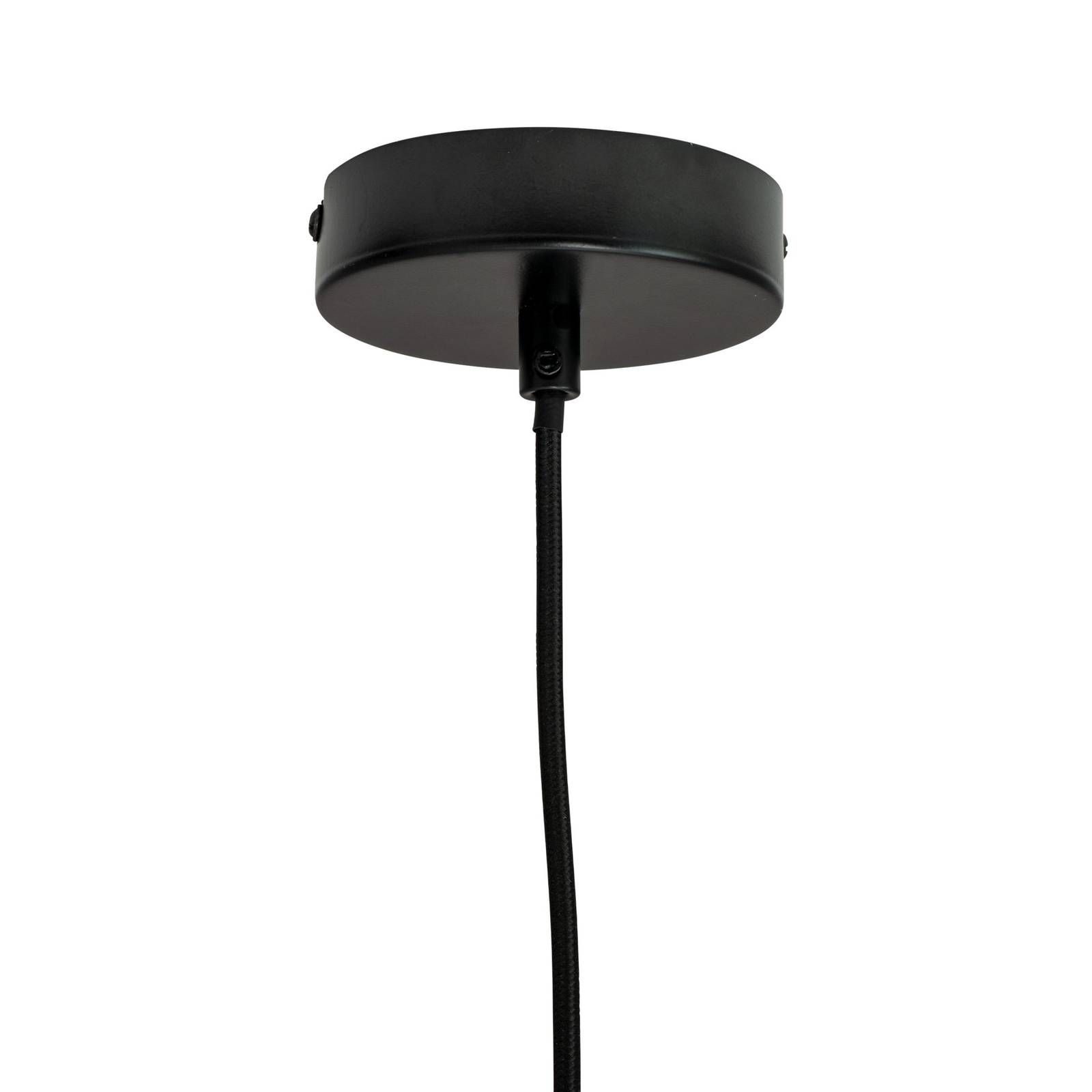 Lampa wisząca Dyberg Larsen Miles czarna Ø 20 cm metal