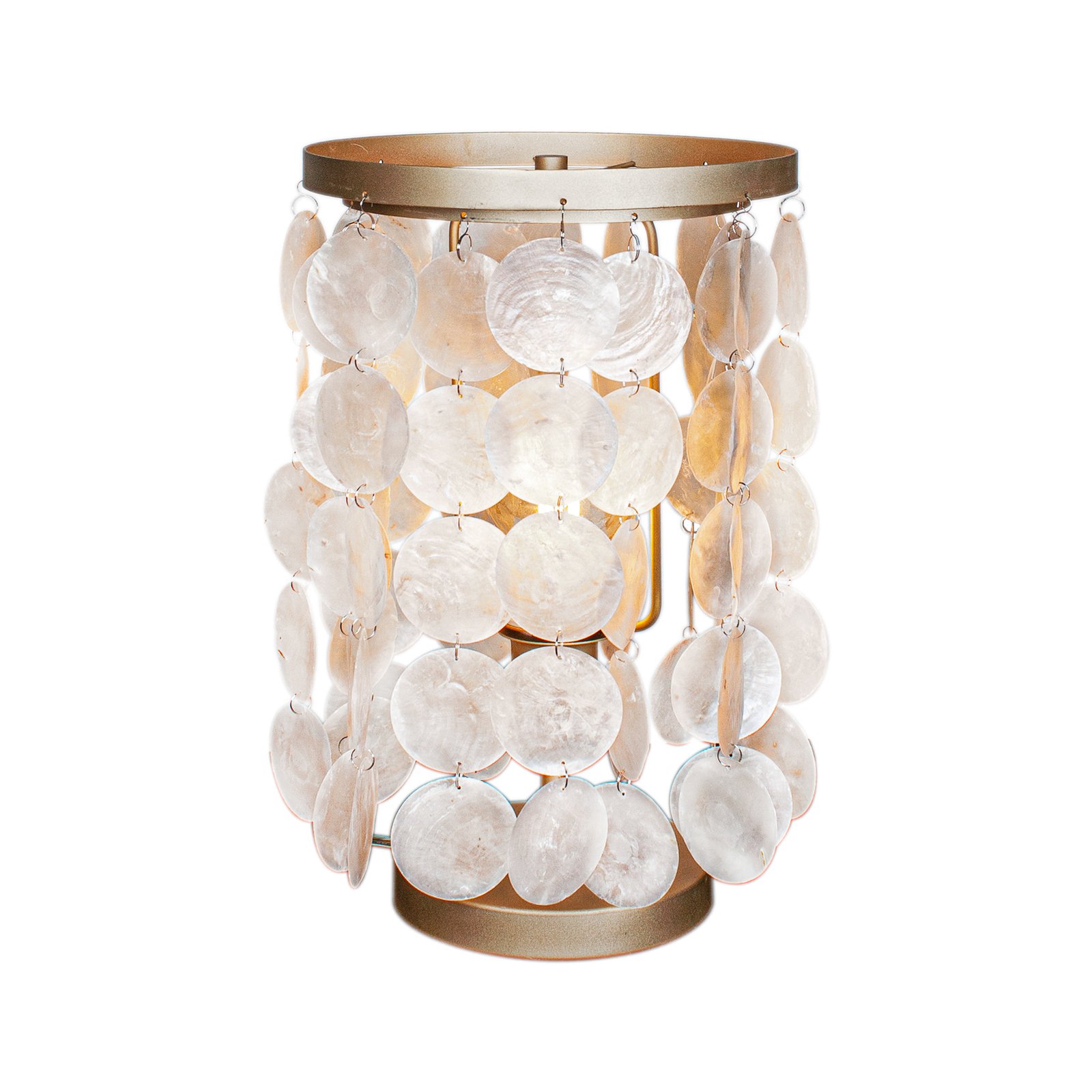 By Rydéns Diana table lamp with shells