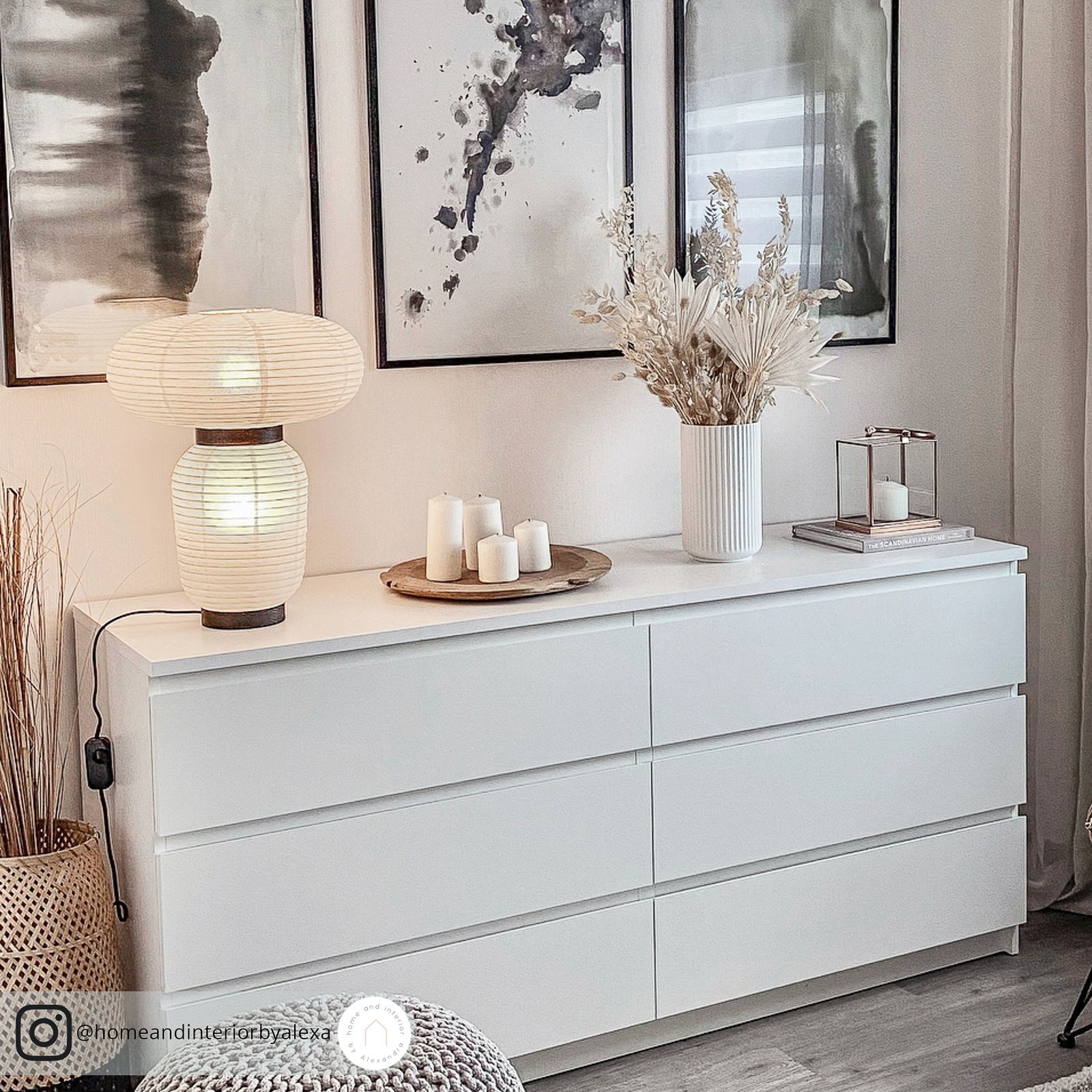 Formakami JH18 Lampe de Table Ivory White/Black Stained Oak - &Tradition