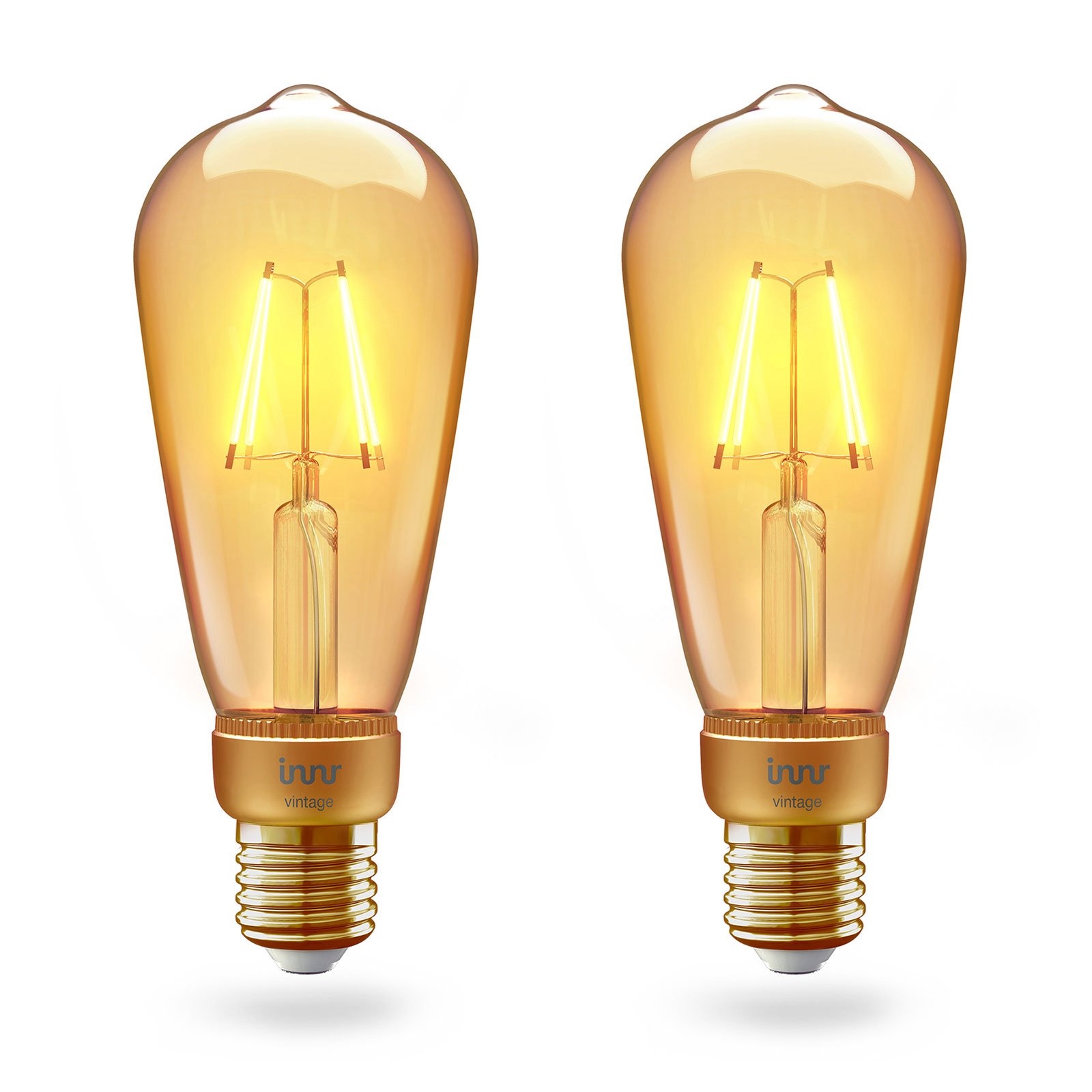 Innr LED-lampa E27 filament Edison 2 200 K 2-pack