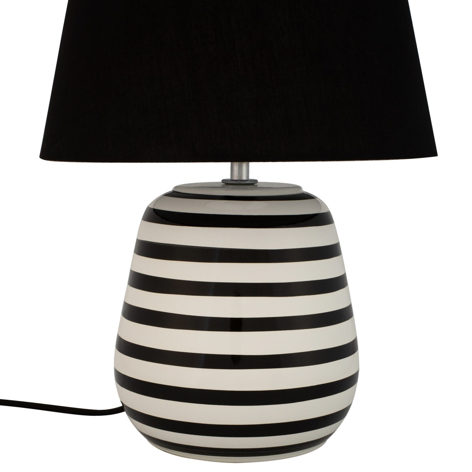 Pauleen Dressy Sparkle table lamp in striped look