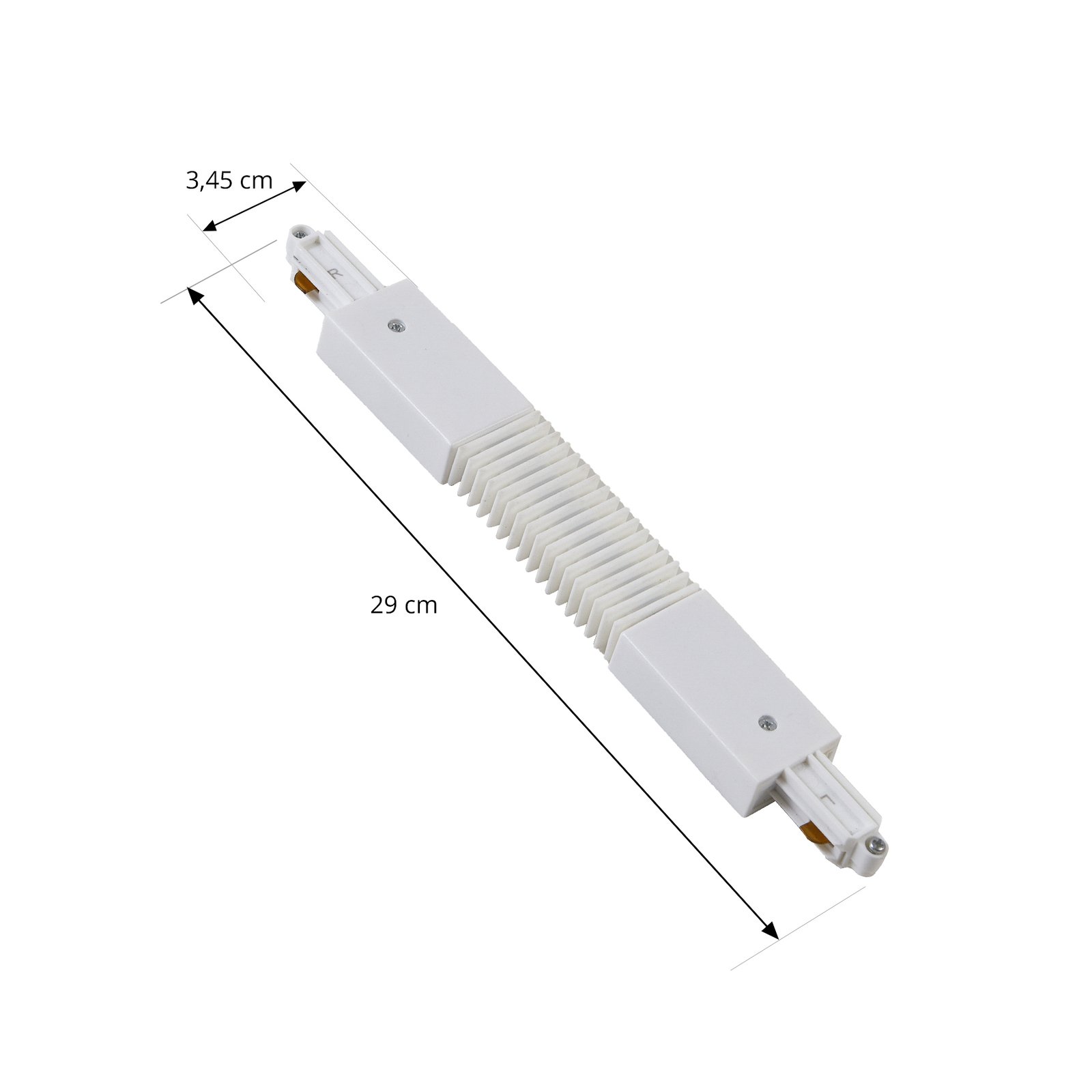Linaro Track Flex Connector White - Lindby