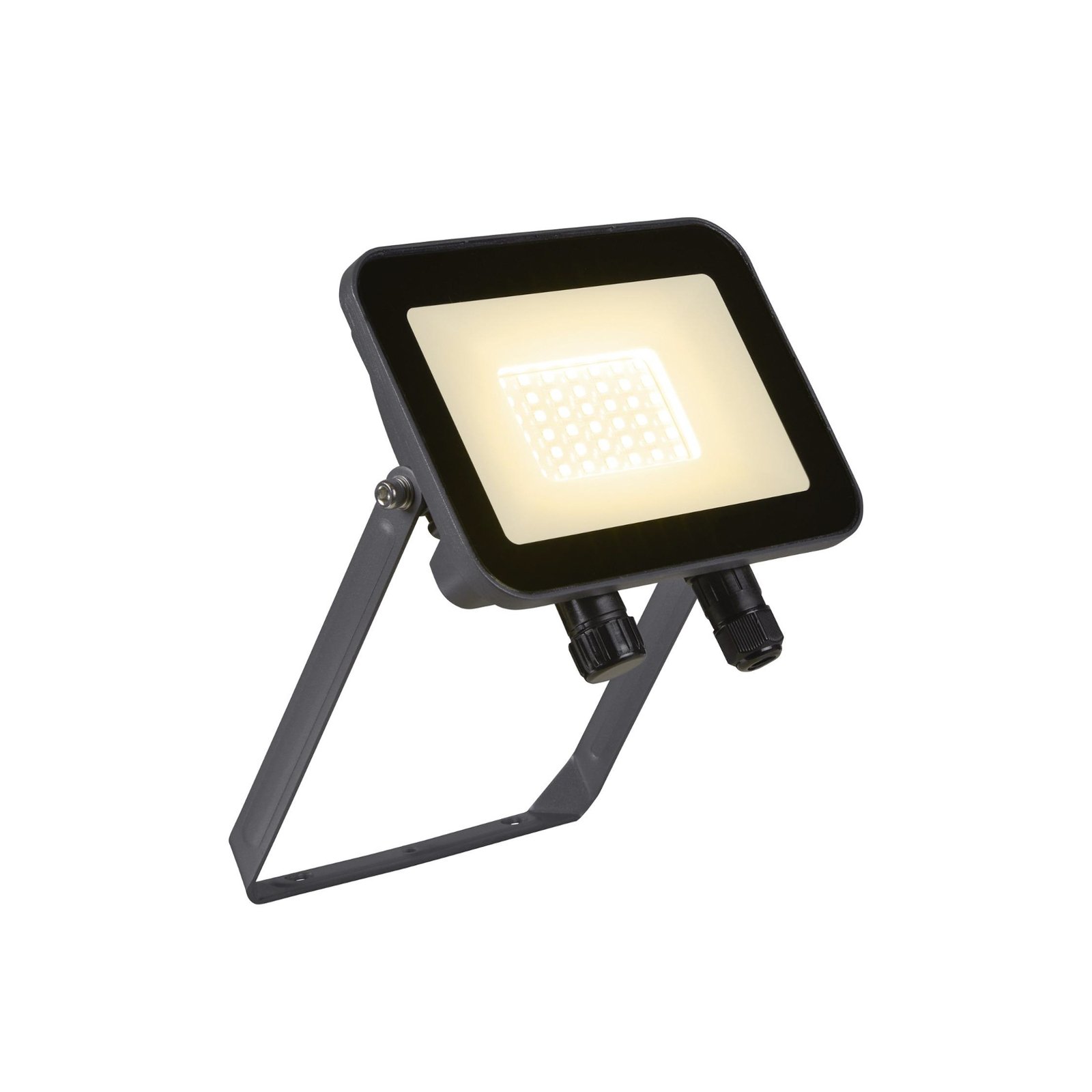 SLV Floodi LED outdoor spotlight, IP65, width 16 cm
