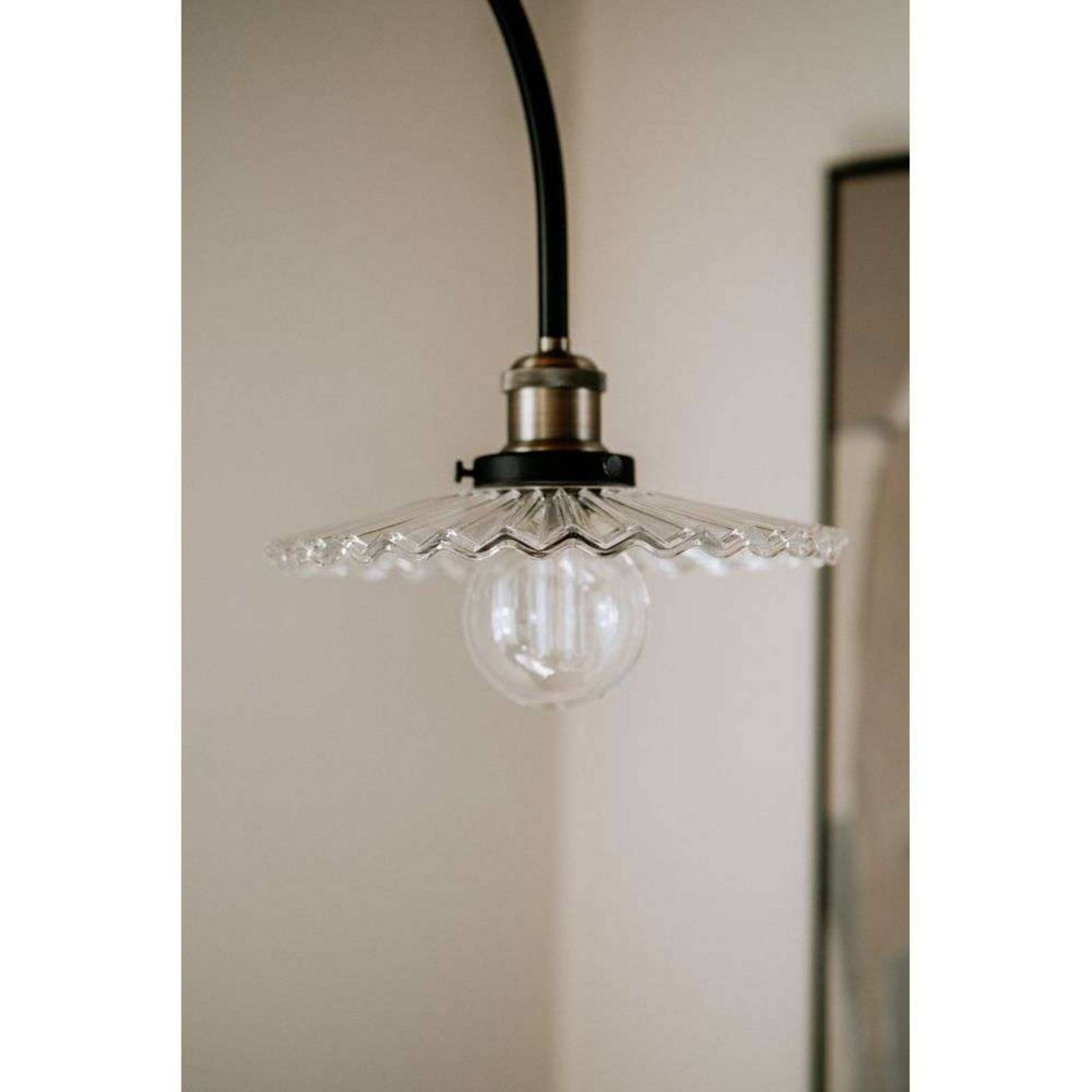 Globen Lighting Wandleuchte COBBLER, klar, Höhe 150 cm günstig online kaufen