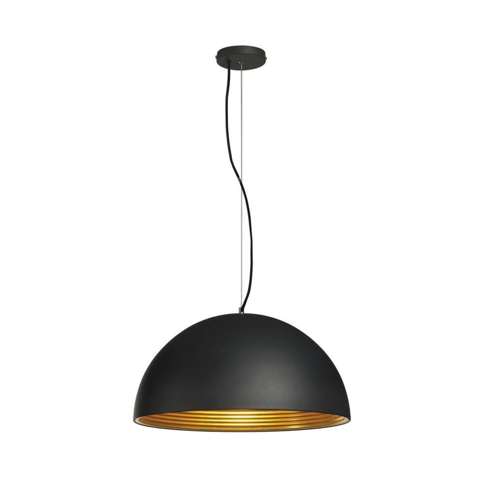 Forchini M 50 Závěsná Lampa Black/Gold - SLV