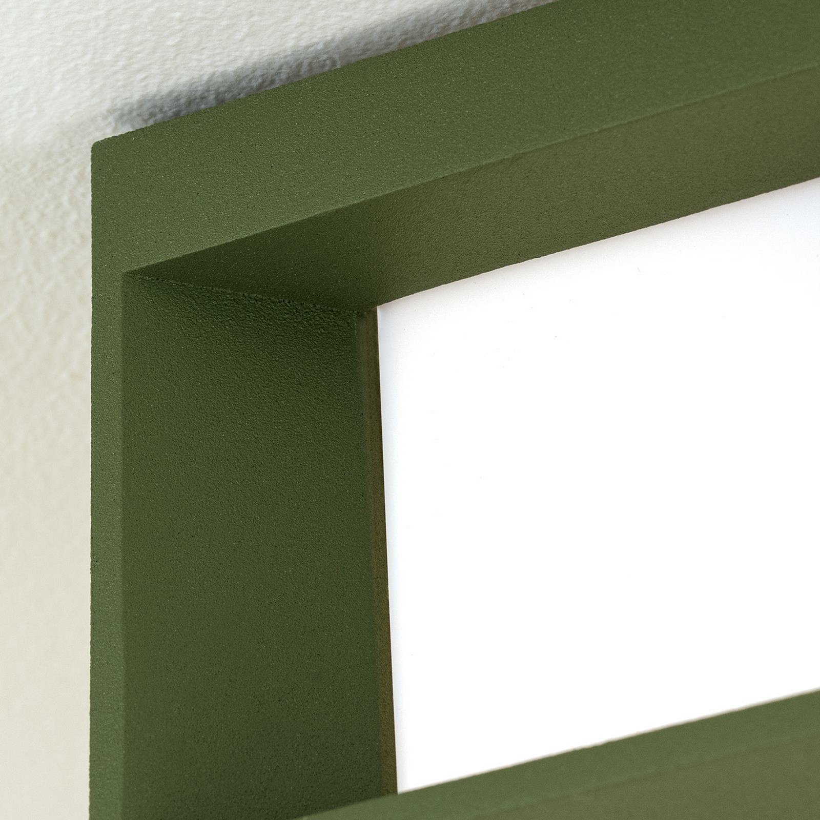 Lampada da esterno Henry, verde, alluminio pressofuso, E27, IP44