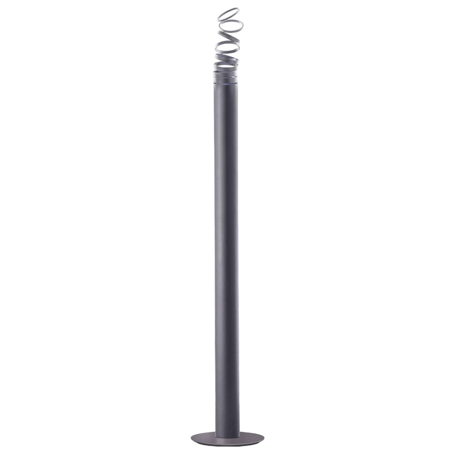 Artemide LED-Stehleuchte Decomposé, grau