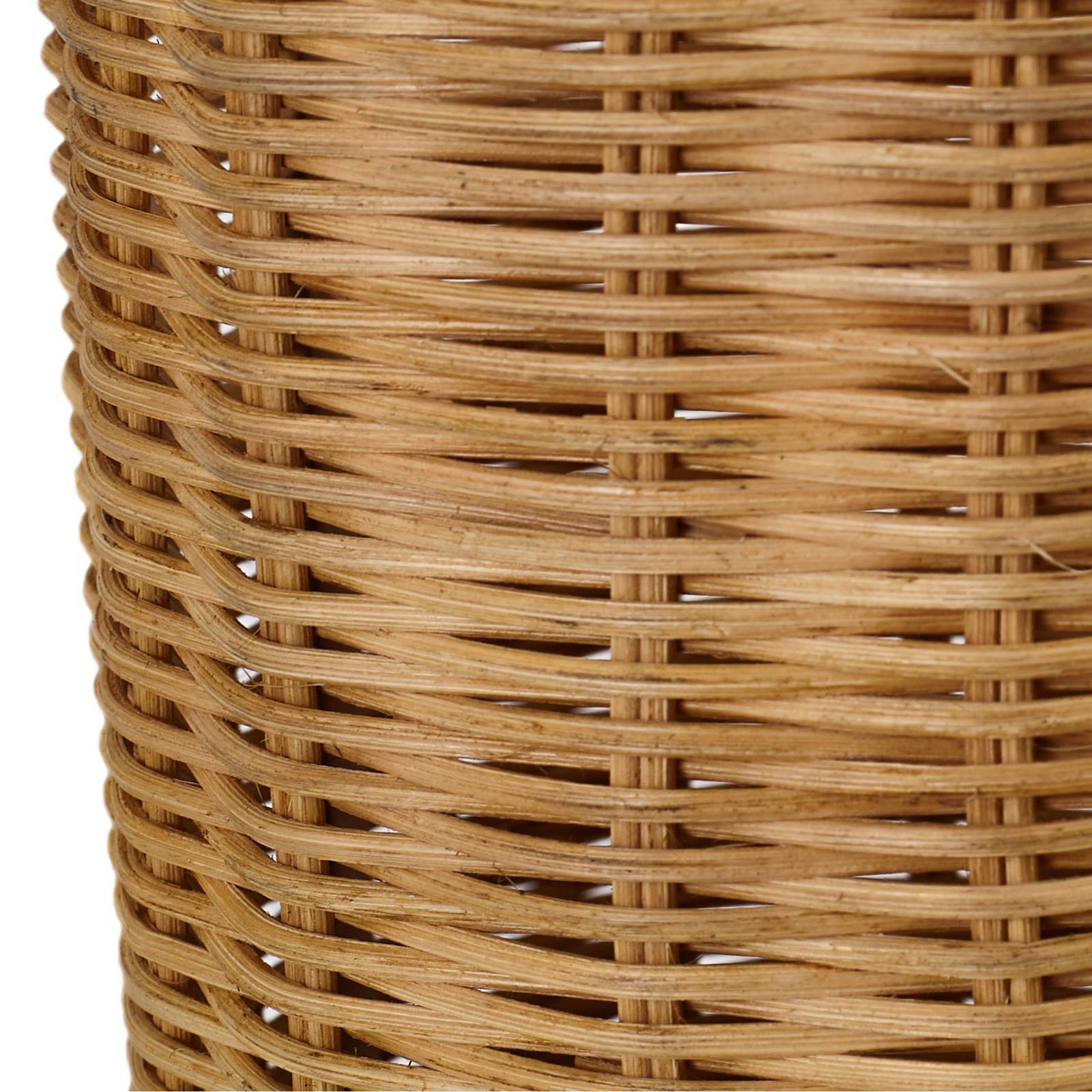 Lucande Lampa stojąca Takeo, rattan, wysokość 115 cm, E27