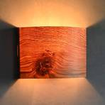 LeuchtNatur Cortex nástěnné světlo dub
